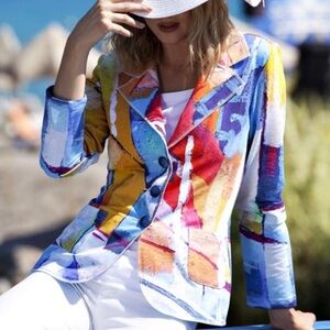 Like new vintage Simply Dolcezza Blazer Jacket Simply Art